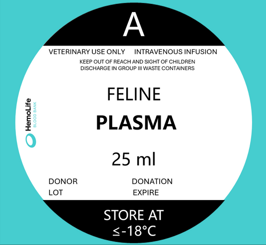 HBB-202 FELINE - Type A - 25 ML. - Plasma