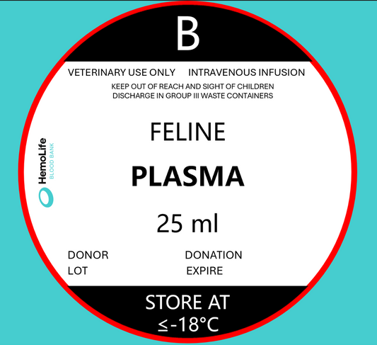 HBB-204 FELINE - Type B - 25 ML. - Plasma