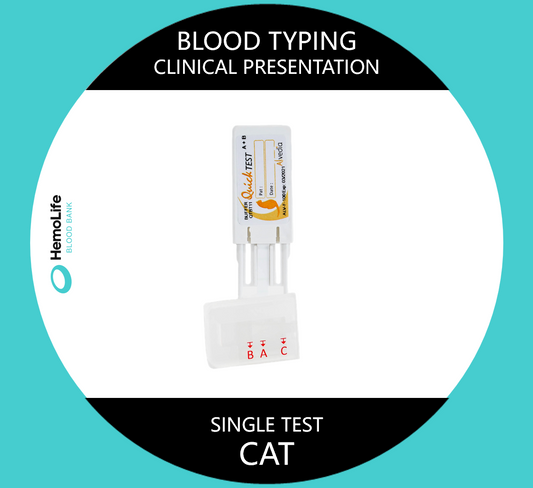 HBB-401 Blood Typing - 1 Test - Clinical Presentation - CATS