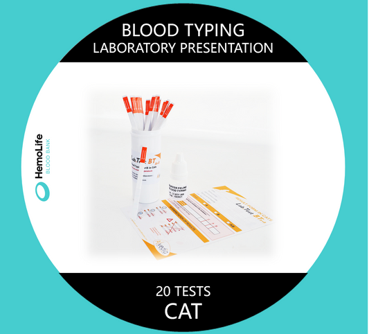HBB-402 Blood Typing - 20 Test - Laboratory Presentation - CATS