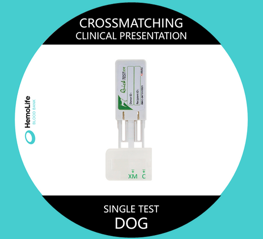HBB-303 Crossmatching - 1 Test - Clinical Presentation - DOGS