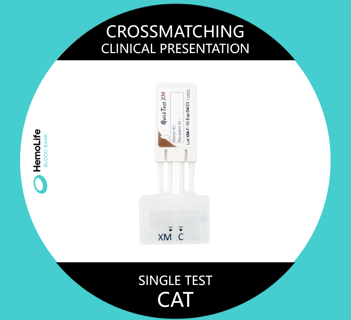HBB-403 Crossmatching - 1 Test - Clinical Presentation - CATS