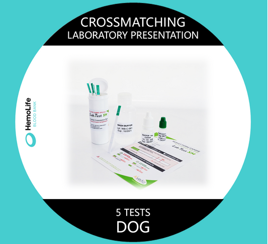 HBB-304 Crossmatching -  5 Test - Laboratory Presentation - DOGS