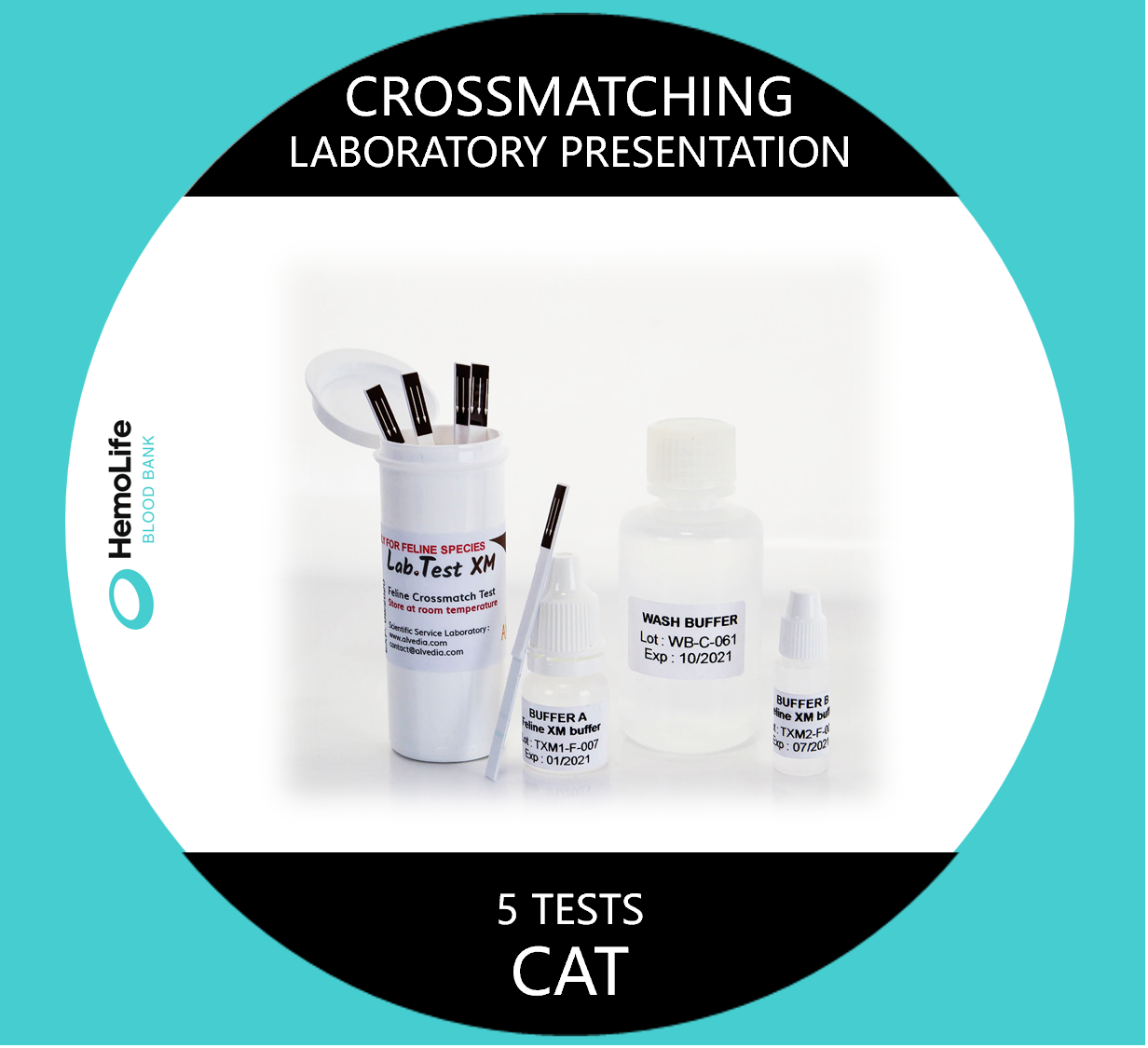 HBB-404 Crossmatching - 5 Testes - Apresentação de Laboratório - CATS