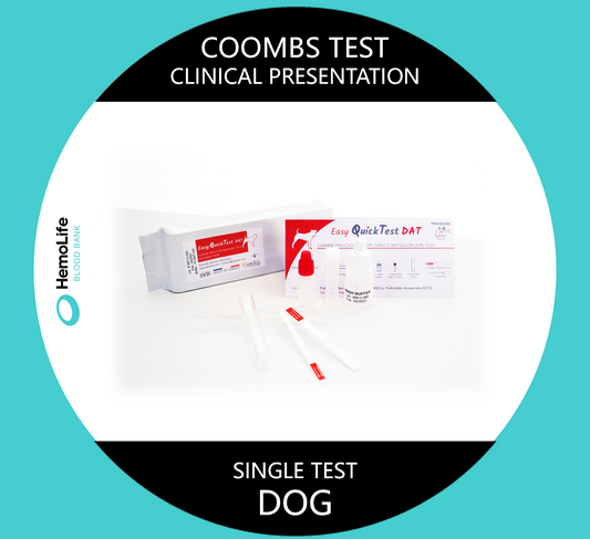 HBB-305 Test de Coombs - 1 Test - Clinical Presentation - DOGS