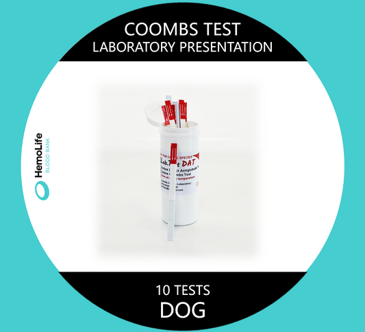 HBB-306 Test de Coombs - 10 Test - Laboratory Presentation - DOGS