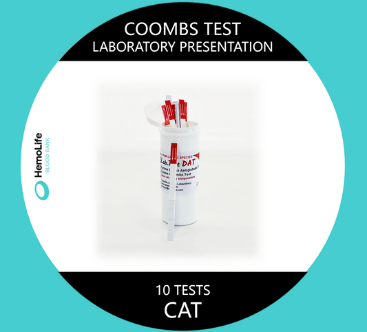 HBB-406 Coombs Test - 10 Test - Laboratory Presentation - CATS