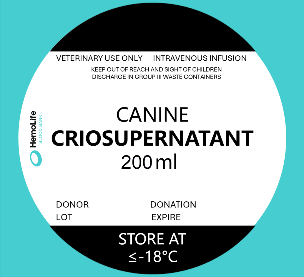HBB-109 Criosupernantant - CANINE - 200 ml.