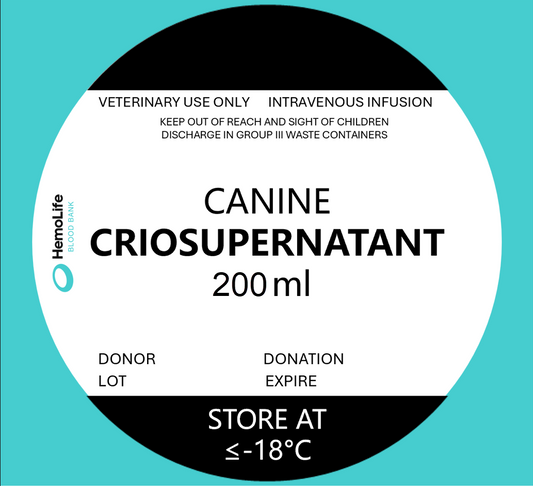 HBB-109 Criosupernantant - CANINE - 200 ml.